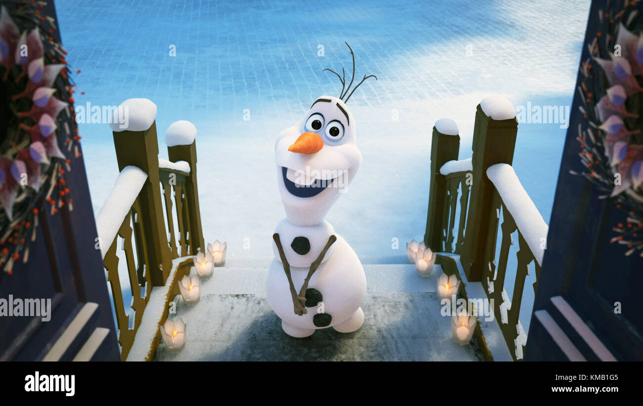 Gefroren Olaf Stimme Josh Gad 2013 C Walt Disney Bilder Courtesy Everett Collection Stockfotografie Alamy
