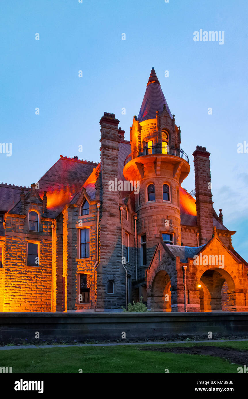 Craigdarroch Castle, Victoria, Britisch-Kolumbien, Kanada Stockfoto