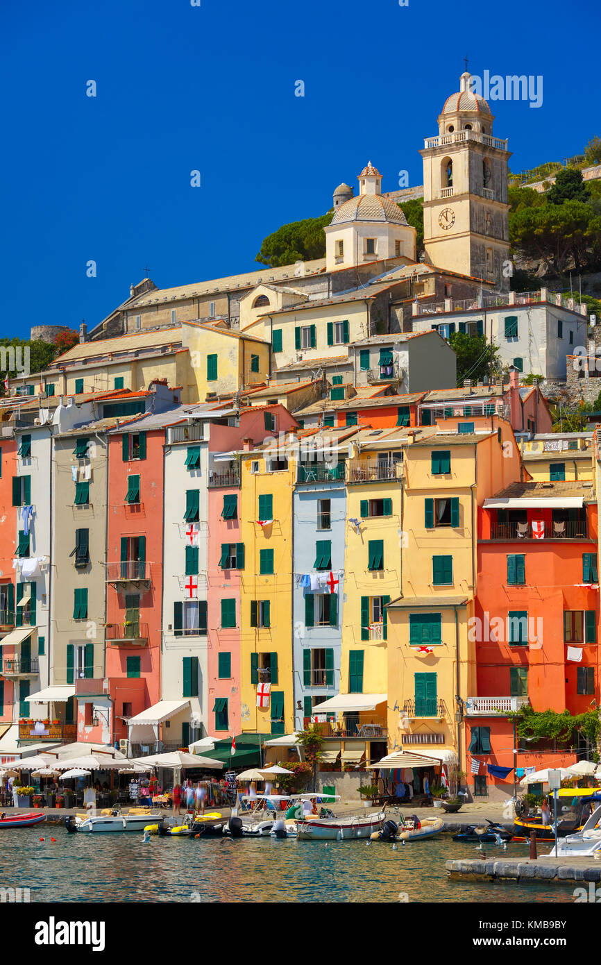 Porto Venere, La Spezia, Ligurien, Italien Stockfoto