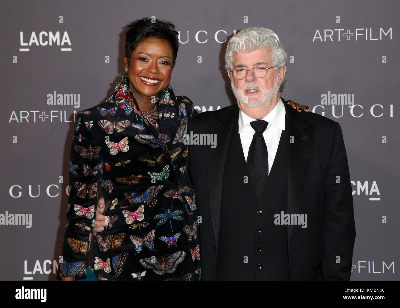 Prominente nehmen 2017 an der LACMA Art + Film Gala zu Ehren von Mark Bradford und George Lucas Teil, präsentiert von Gucci auf der LACMA. Mit: Mellody Hobson, George Lucas Wo: Los Angeles, Kalifornien, Vereinigte Staaten Wann: 05 Nov 2017 Guthaben: Brian to/WENN.com Stockfoto