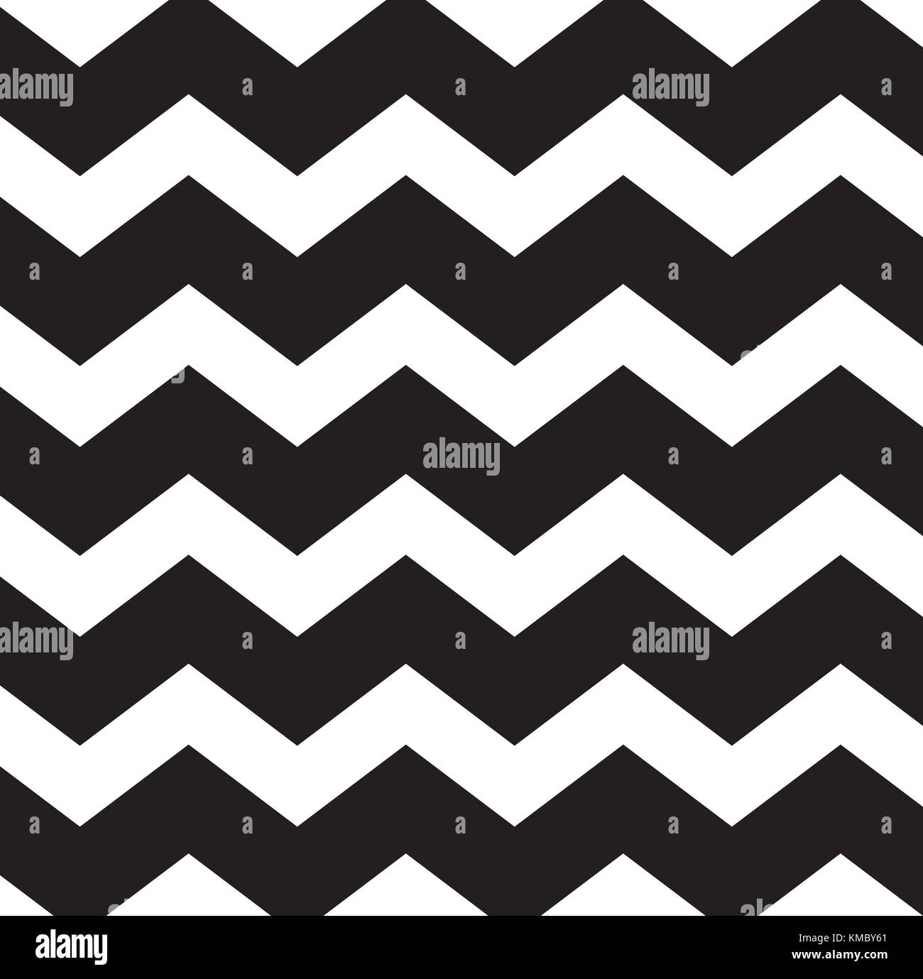 Schwarze und weiße Zick-Zack-Linie Textur Hintergrund Vektor Stock Vektor