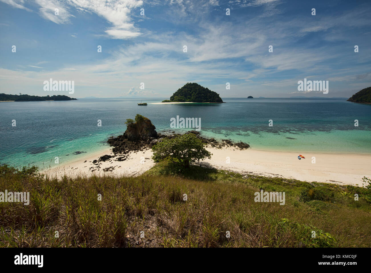 Island Paradise, Mergui Archipel, Myanmar Stockfoto