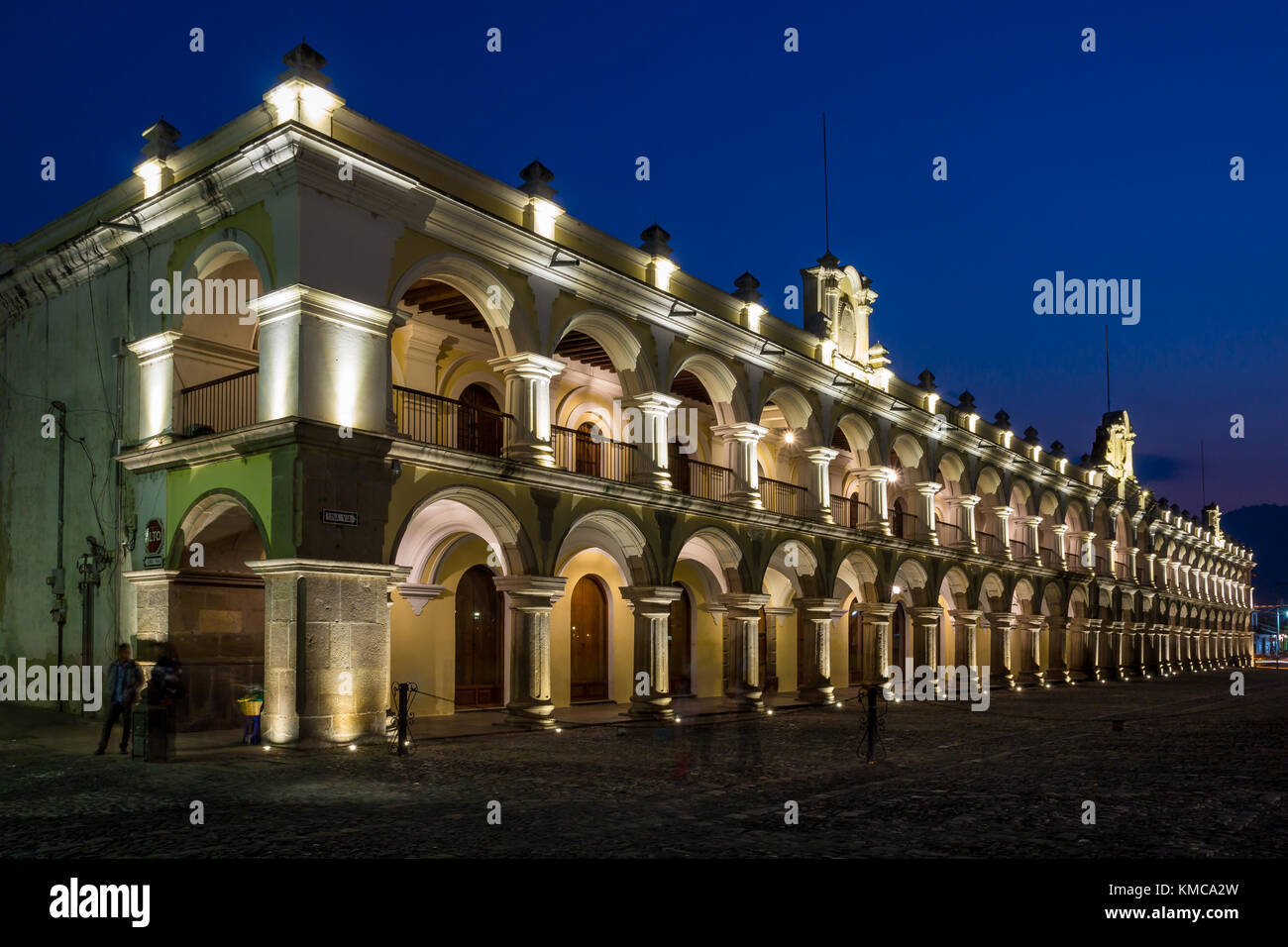 Palacio de los Capitanes Generales - Antigua - Guatemala Stockfoto