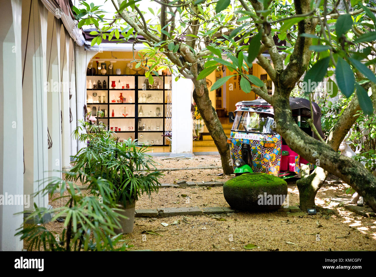 Galle SriLanka Stockfoto