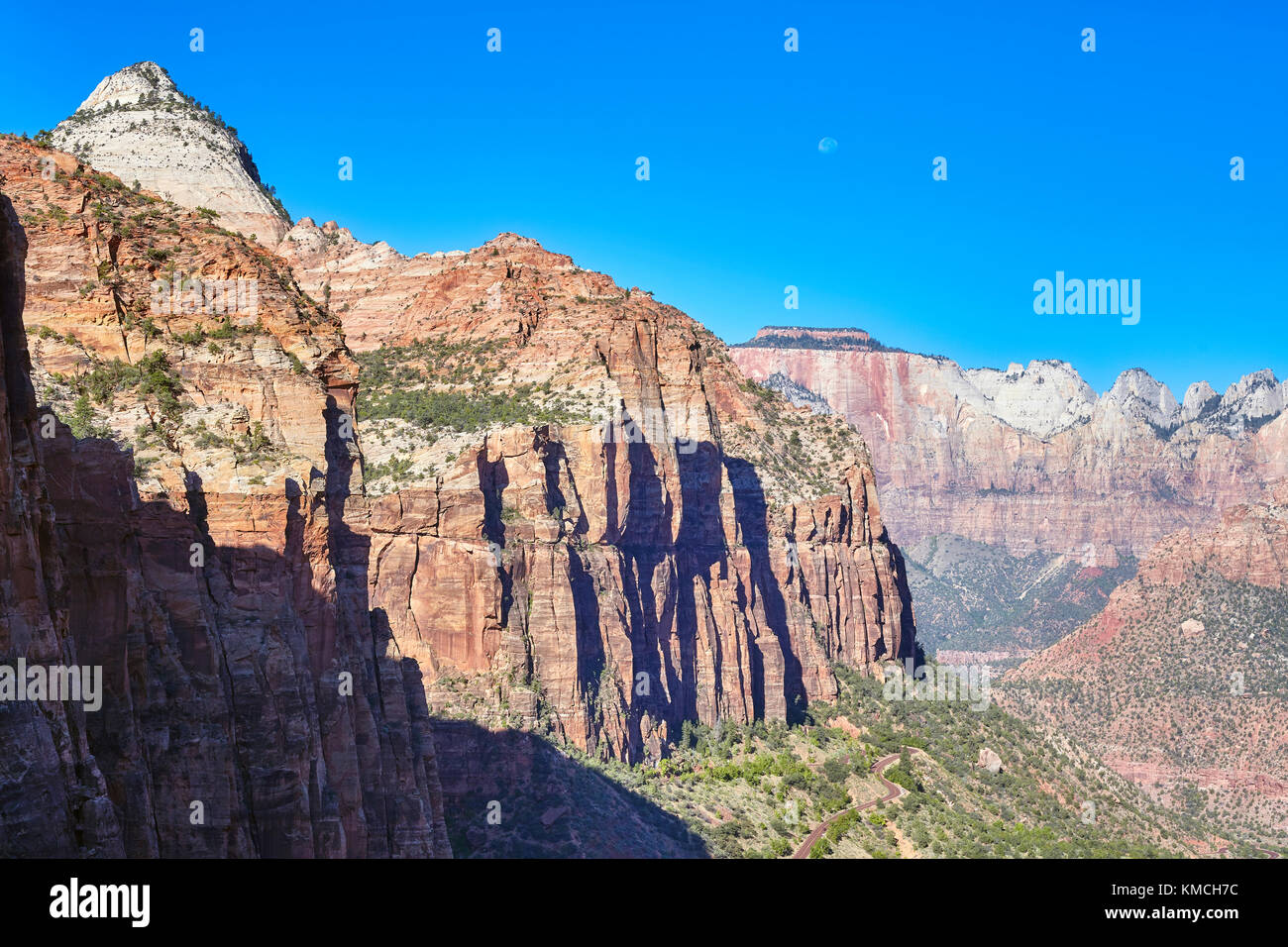 Canyon im Zion National Park, Utah, USA. Stockfoto
