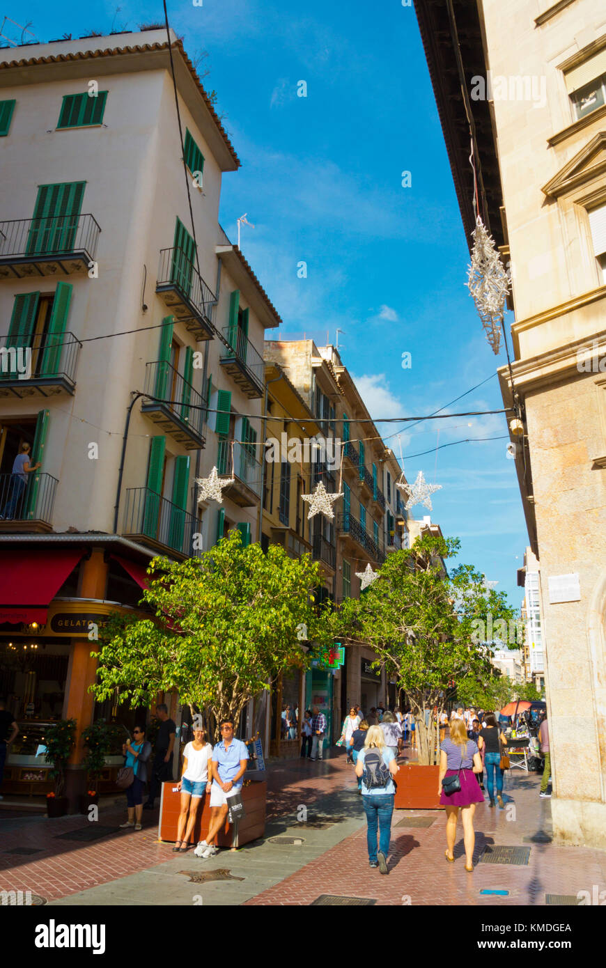 Carrer de Sant Miquel, Altstadt, Palma, Mallorca, Balearen, Spanien Stockfoto