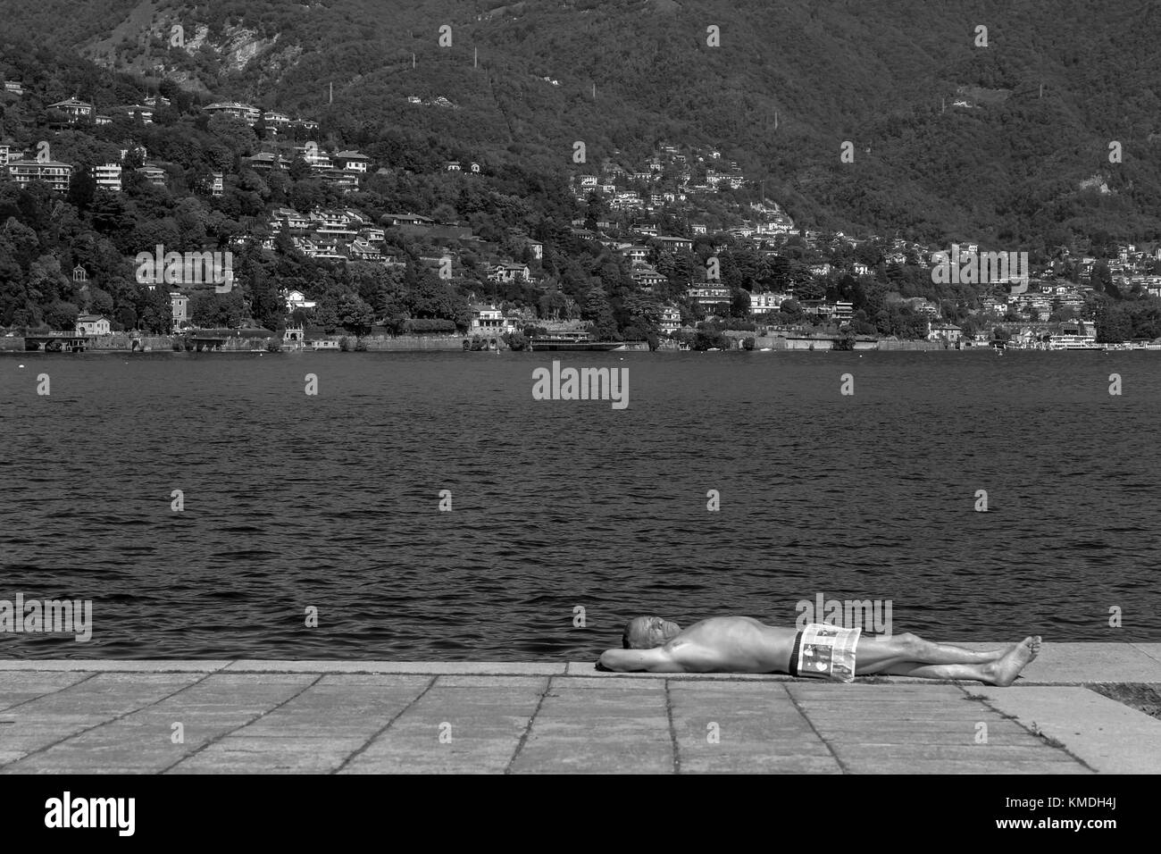 Comer see, Italien Stockfoto