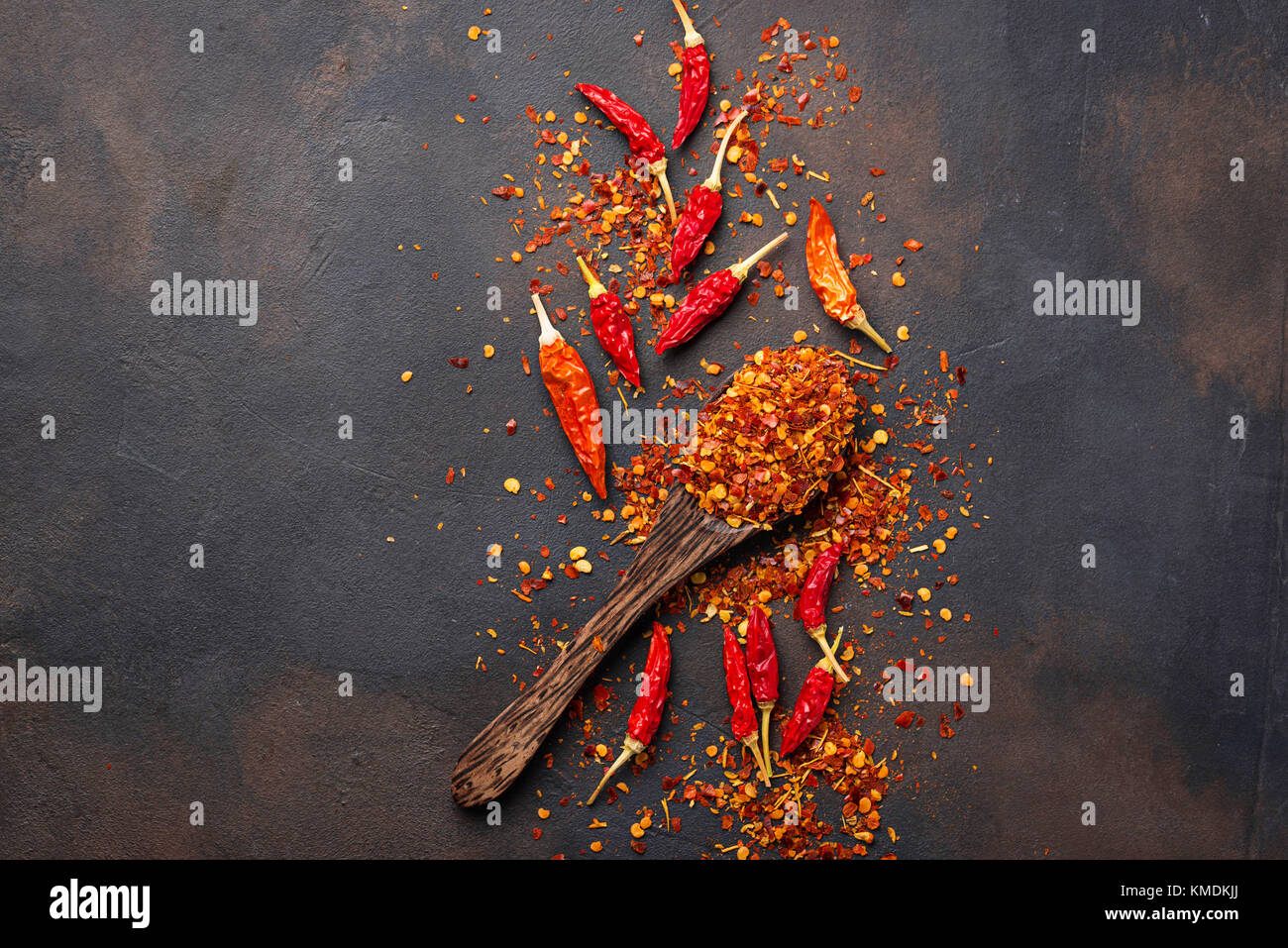 Red Hot Chili Peppers auf Rusty Hintergrund Stockfoto