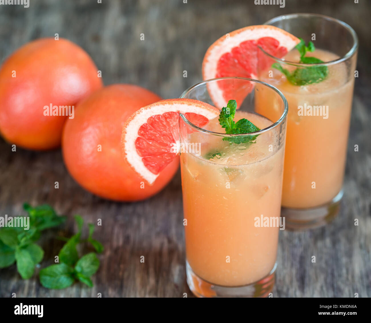 Grapefruit und Tequila Paloma Cocktail Stockfoto