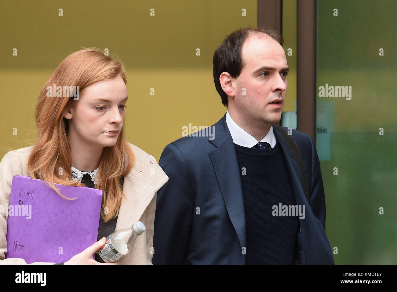 Richard Holden kommt an Westminster Magistrates Court, wo er von einer Frau sexuell angreifen an einer Partei im Dezember letzten Jahres vorgeworfen wird. Stockfoto