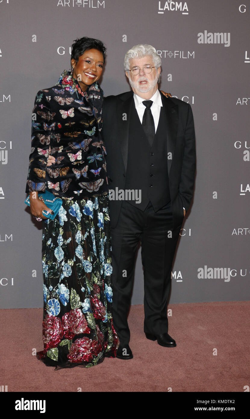 Die LACMA Art + Film Gala 2017 zu Ehren von Mark Bradford und George Lucas mit: Mellody Hobson, George Lucas Where: Los Angeles, Kalifornien, Vereinigte Staaten Wann: 05 Nov 2017 Credit: Apega/WENN.com Stockfoto