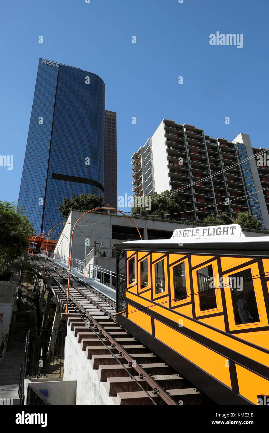 Die Engel Flug Bahn Auto in der Innenstadt von Los Angeles Kalifornien USA KATHY DEWITT Stockfoto