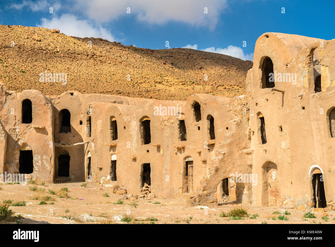 Ksar Ouled an Ksour jlidet Dorf mhemed, Süden Tunesien Stockfoto