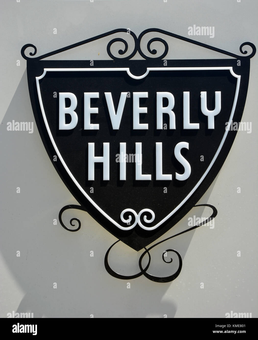 Beverly Hills, Ca - 21. August: Beverly Hills, Ca, auf Aug. 21., 2013. Beverly Hills ist weltweit berühmt für seine luxuriösen Kultur und berühmte Einwohner Stockfoto