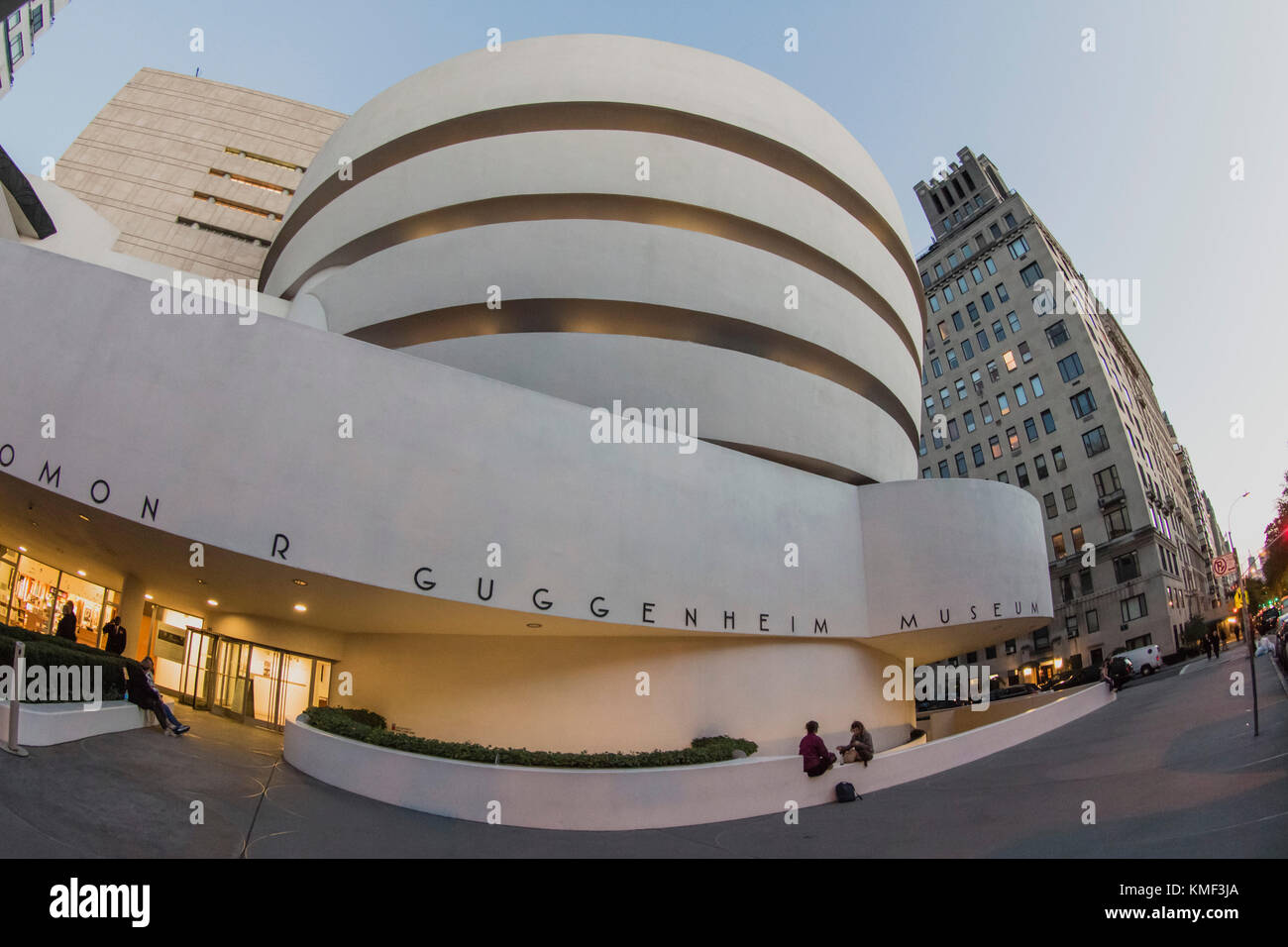 Solomon R Guggenheim Museum, New York Stockfoto