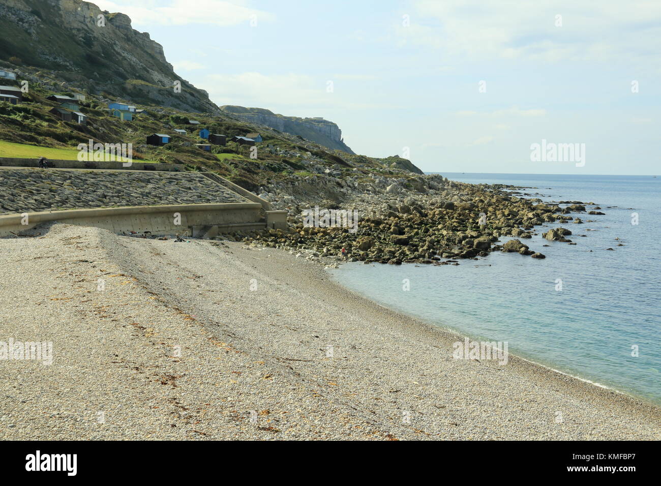 Chesil Cove, Portland, Dorset, Großbritannien Stockfoto