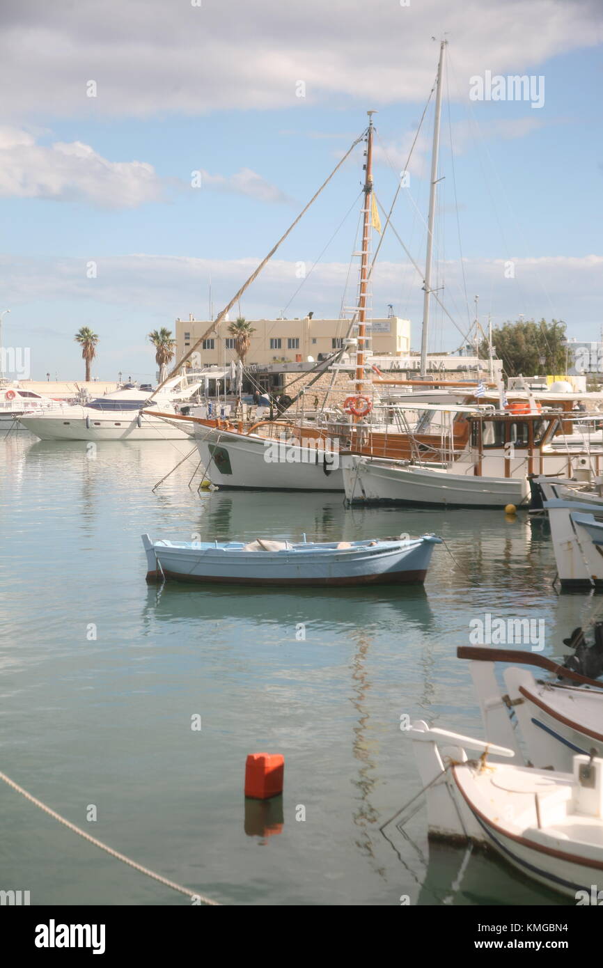 Die Türkei, die Türkische Riviera, Marmaris, den Jachthafen, Winter Urlaub. Stockfoto