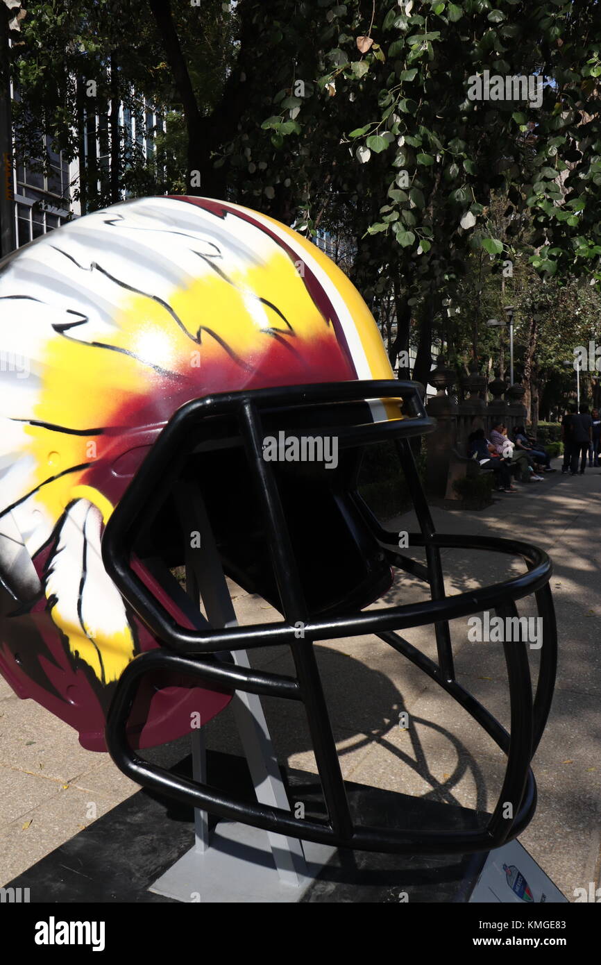 Washington Redskins Helm Dekoration Stockfoto