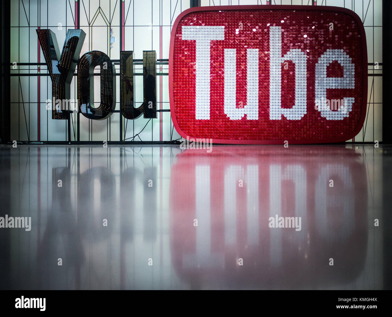 Berlin Deutschland 7 Dez 2017 Das Logo Der Videoportal Youtube