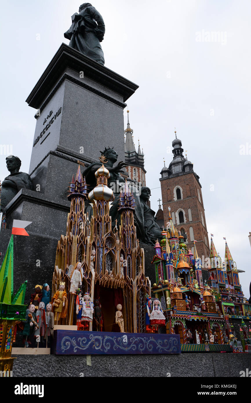 Krakau, Polen. 7. Dezember, 2017. 75 Krakauer Weihnachtskrippe Wettbewerb Credit: Iwona Fijoł/Alamy Live News Credit: Iwona Fijoł/Alamy leben Nachrichten Stockfoto