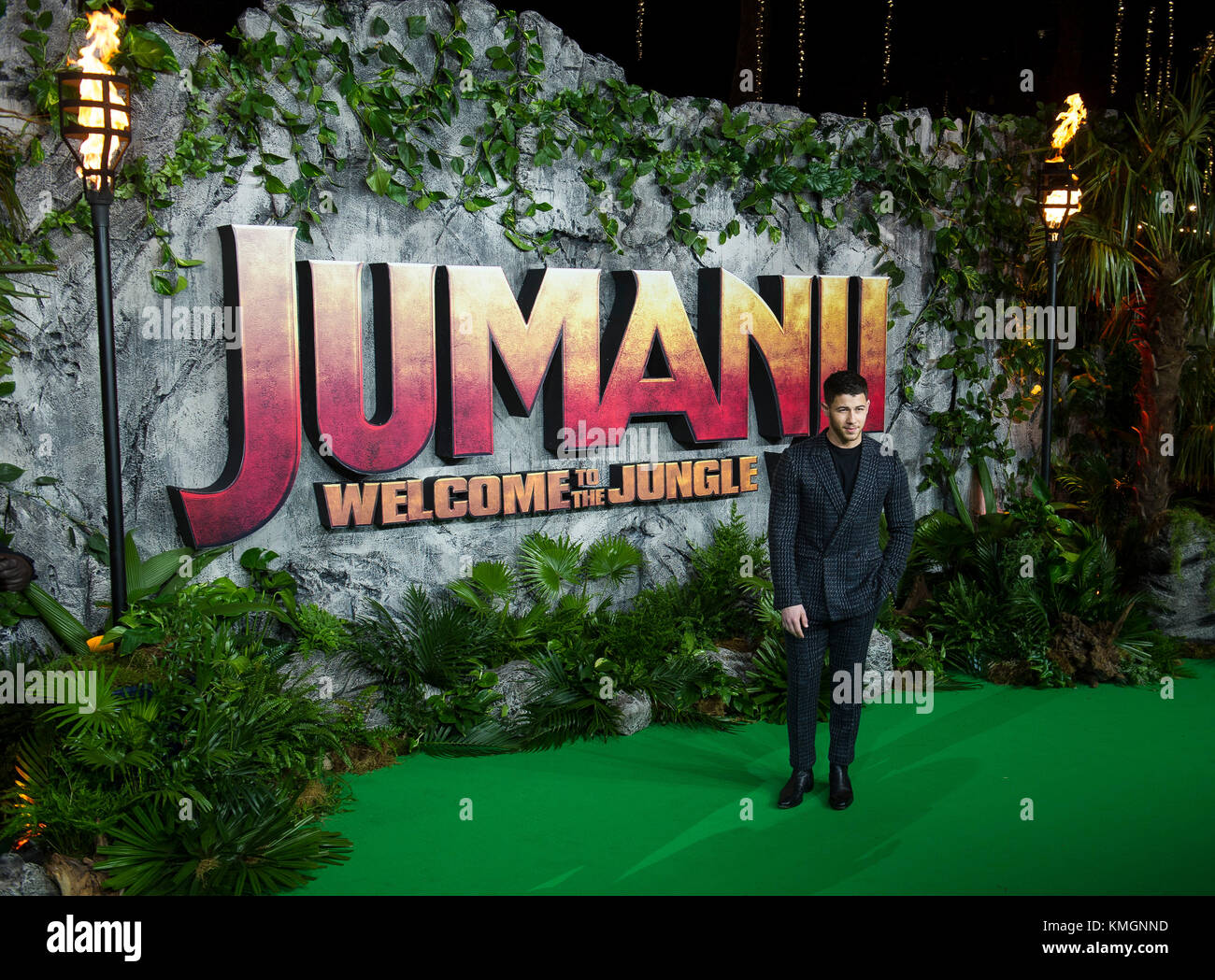 "Jumanji: Willkommen im Dschungel uk Premiere - vip-Eingänge Stockfoto