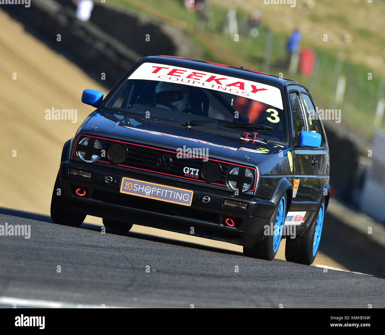 Brian Reed, vw Golf gti Mk2 gti Mk2 Meisterschaft, MK5 Serie, brscc, Brands Hatch
