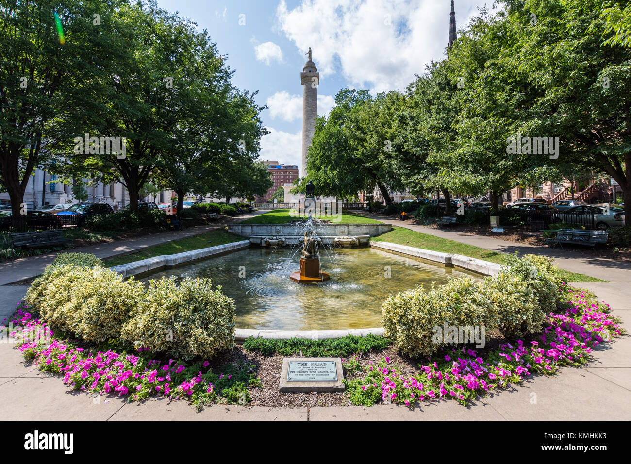 Park Mount Vernon Hotel in Baltimore, Maryland Stockfoto