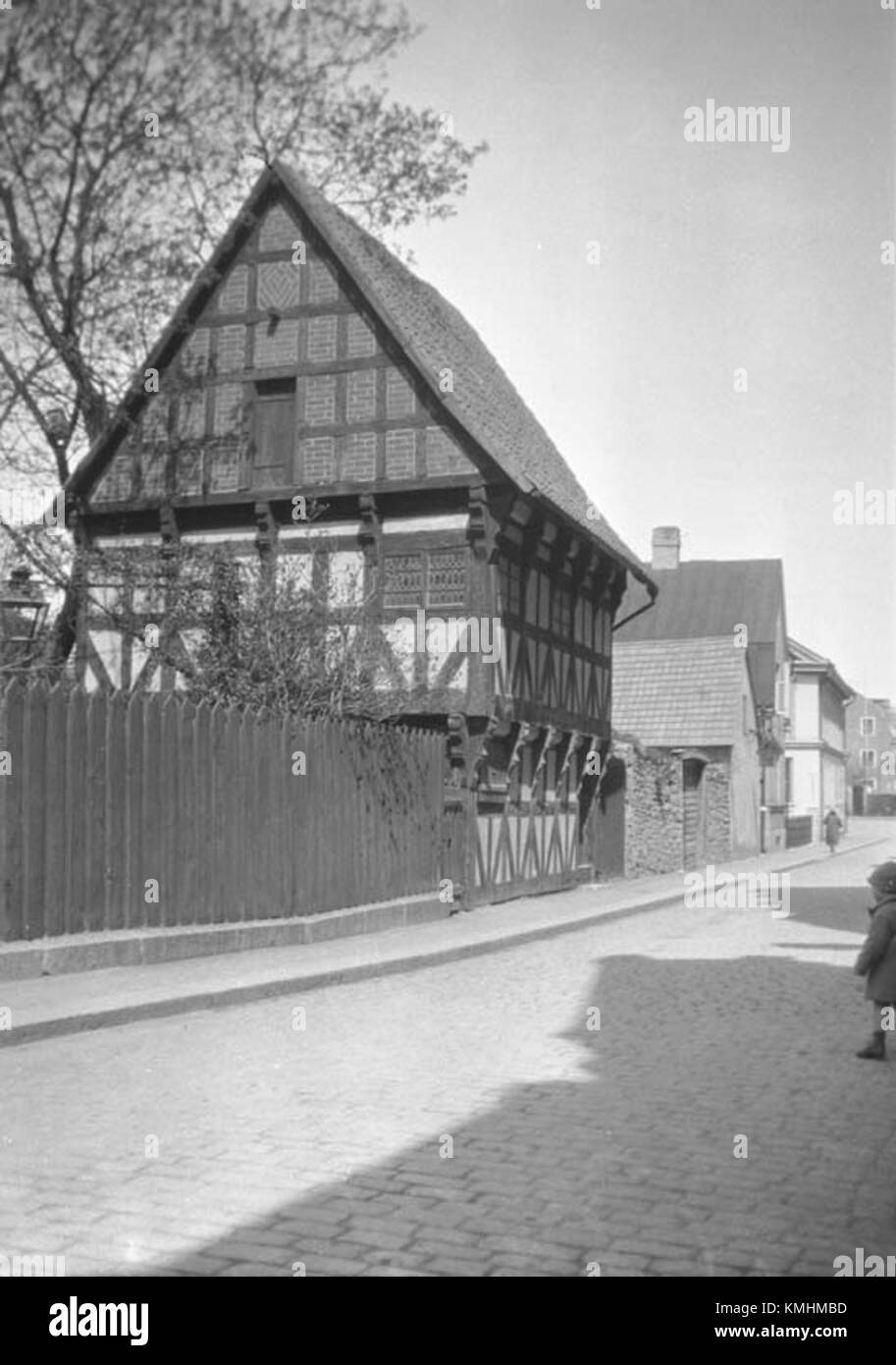 Visby auf der schwedischen Insel Gotland ist ein UNESCO-Weltkulturerbe und bekannt für seine mittelalterlichen Stadtmauern, kopfsteingepflasterten Straßen und gut erhaltene Architektur. Es ist eine wichtige historische Stätte in Schweden. Stockfoto
