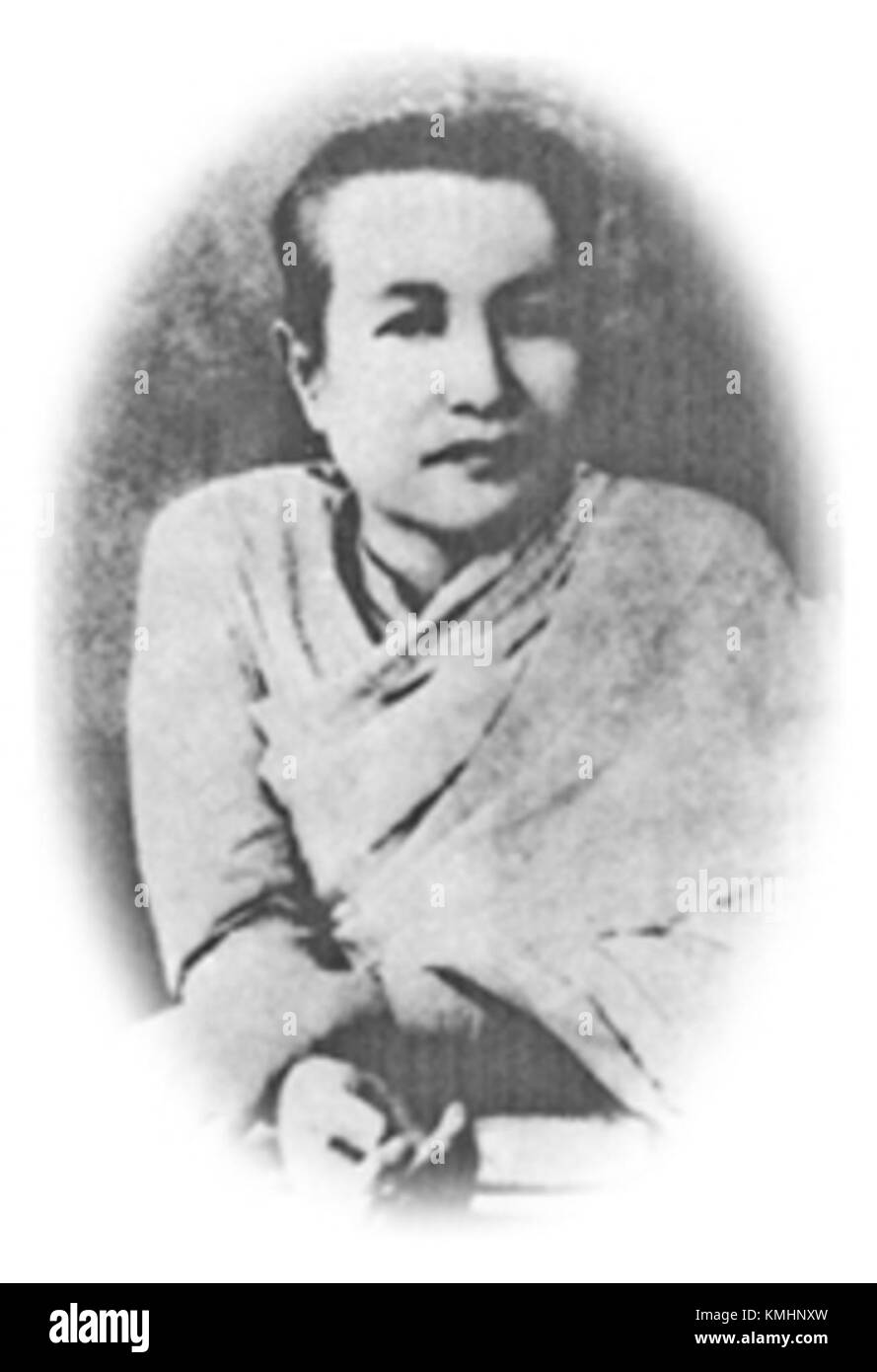 Dieses Bild zeigt Chan Suksathit im Kontext der Regierungszeit von König Rama IV. Das Bild stellt wahrscheinlich eine historische Figur dar, die in dieser Periode in der Geschichte Thailands beteiligt war. Stockfoto