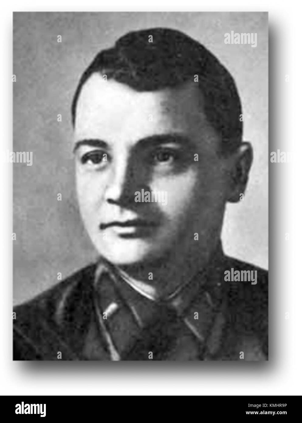 Bild mit einem Motiv namens Gerasimenko, das einen Moment oder eine Szene mit diesem Individuum festnimmt und die persönliche oder historische Bedeutung widerspiegelt. Stockfoto