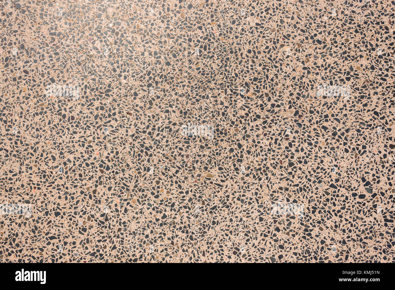 Beton Granit poliert glatte deck Dekor Stockfoto