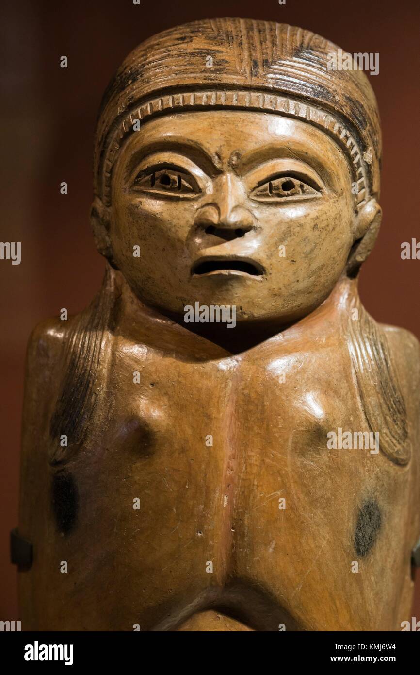 Nationalmuseum für Archäologie, Anthropologie und Geschichte in Peru Lima, Peru. Curayacu Venus. Stockfoto