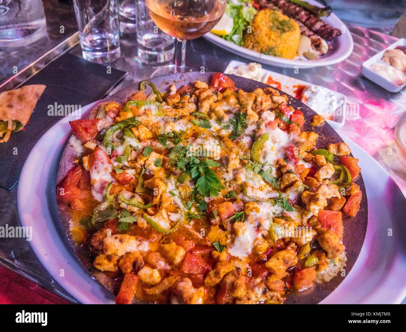 Türkei, Essen -' ac Tavuk\