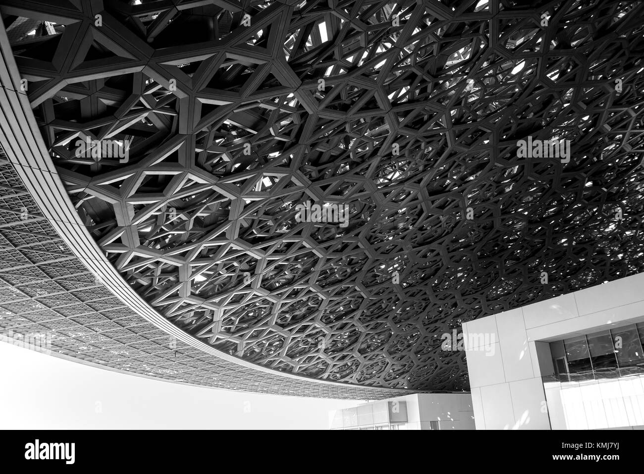 Louvre Abu Dhabi Stockfoto