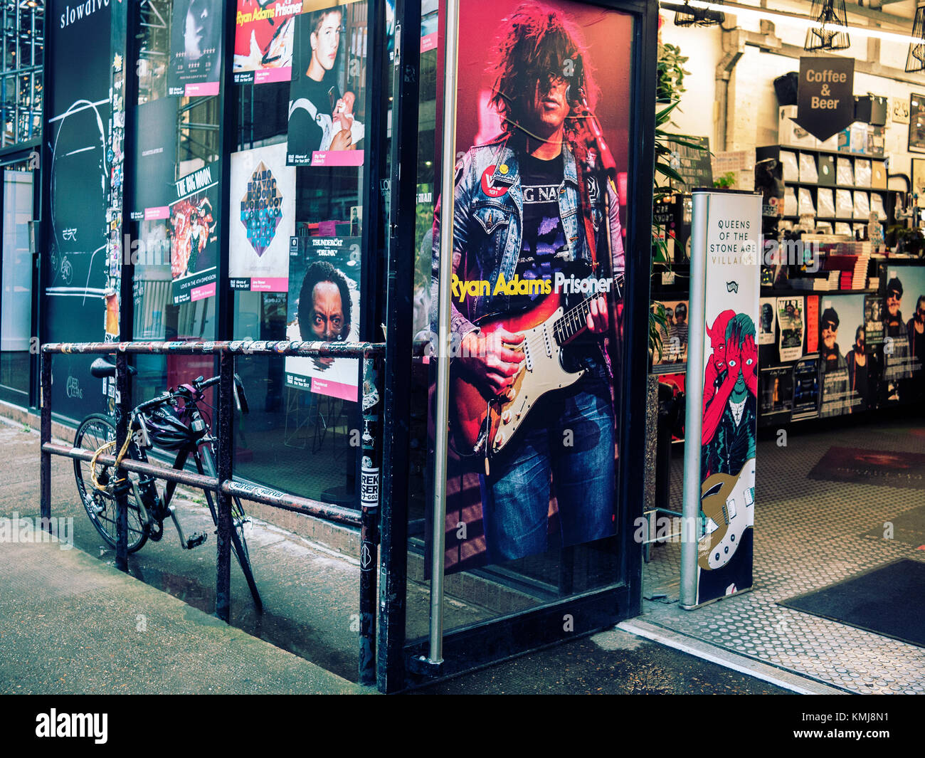 Rough Trade Records Truman Brauerei Stockfoto