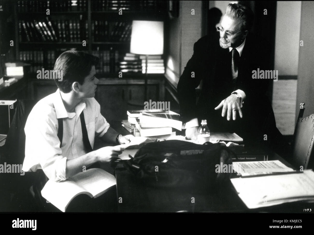 Matt Damon und Mickey Rourke in dem Film Der Regenmacher, 1993 Stockfoto