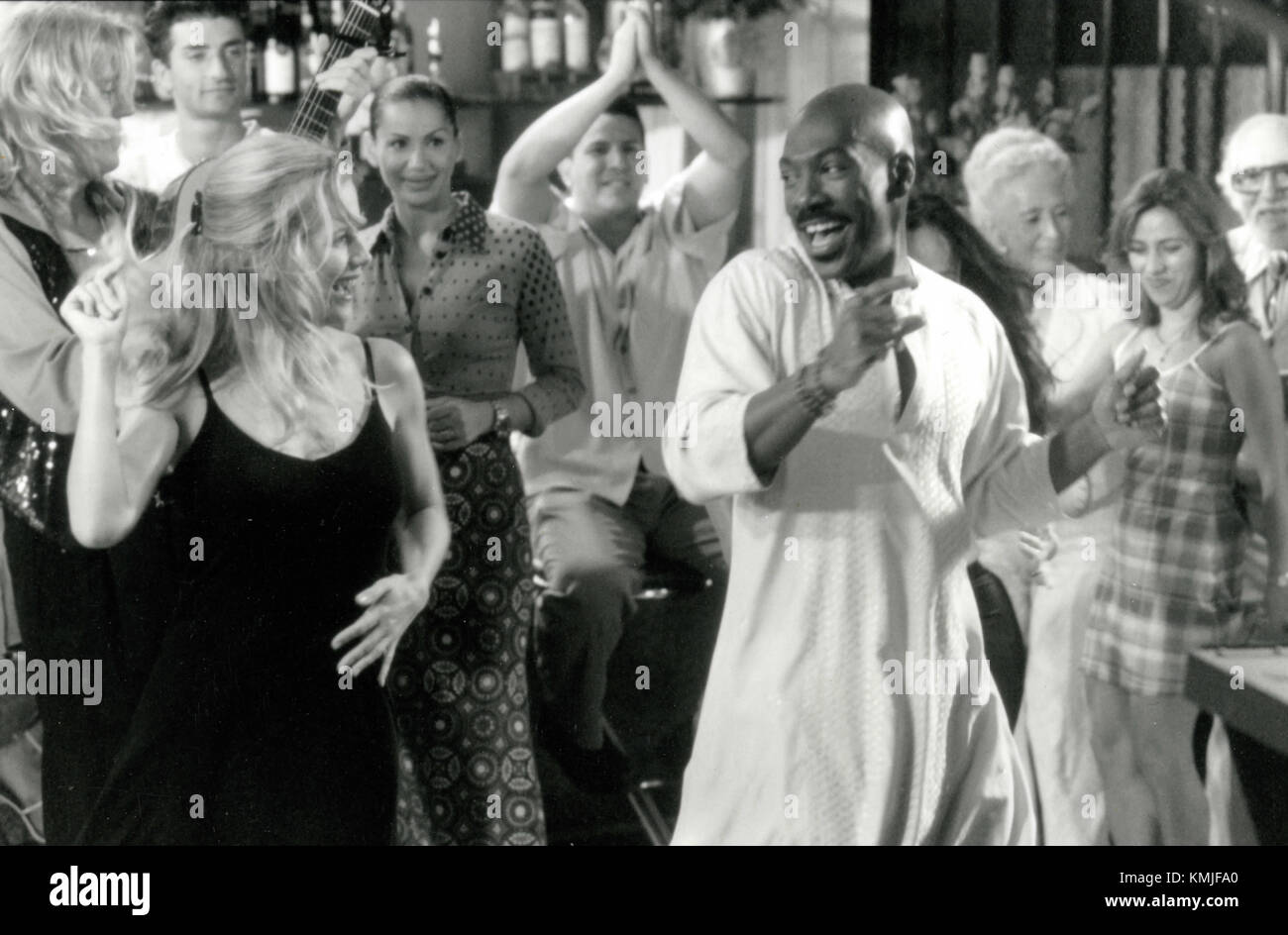 Schauspieler Eddie Murphy und Kelly Preston im Film heiliger Mann, 1998 Stockfoto
