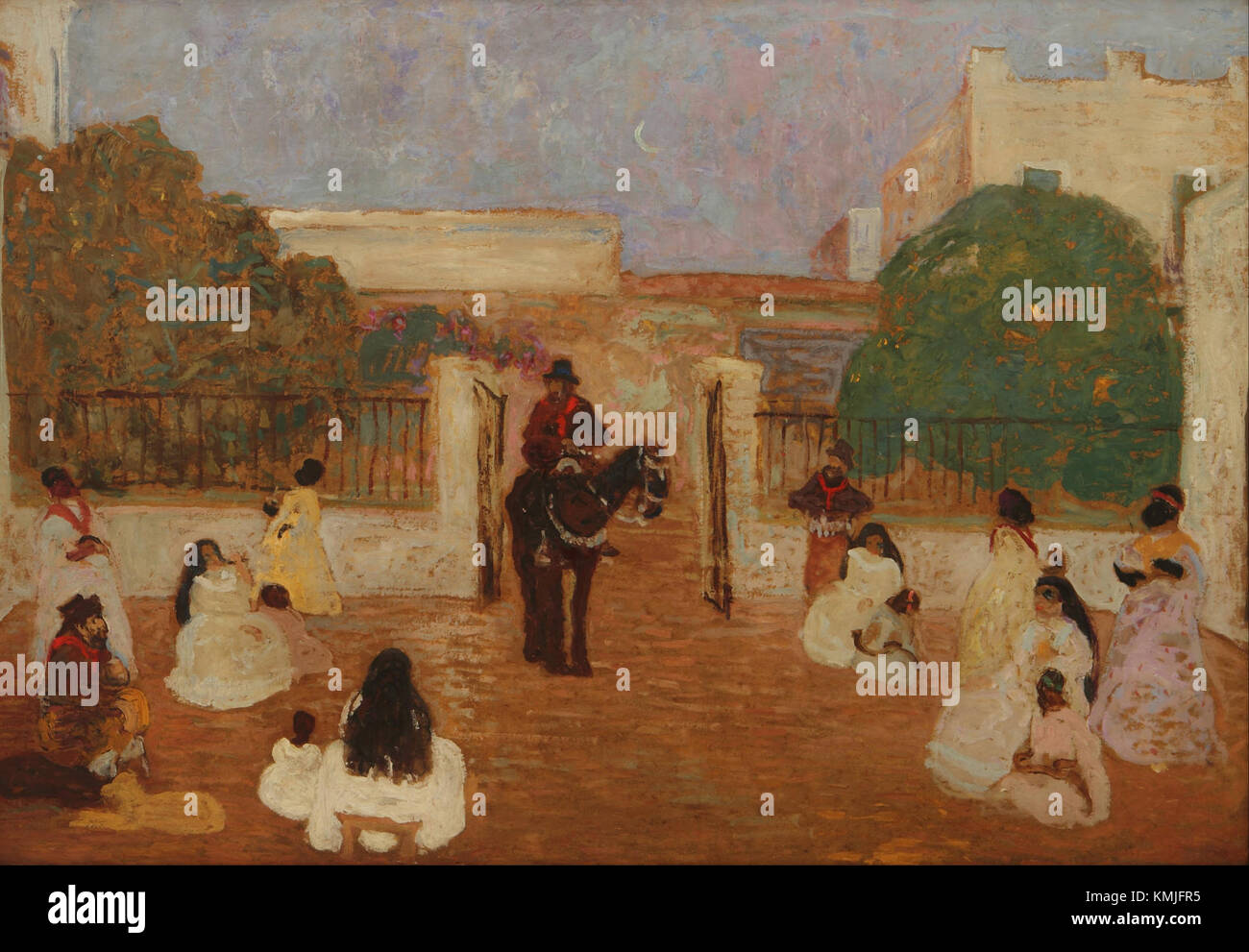 Pedro Figari - El gaucho Candioti - Google Art Project Stockfoto