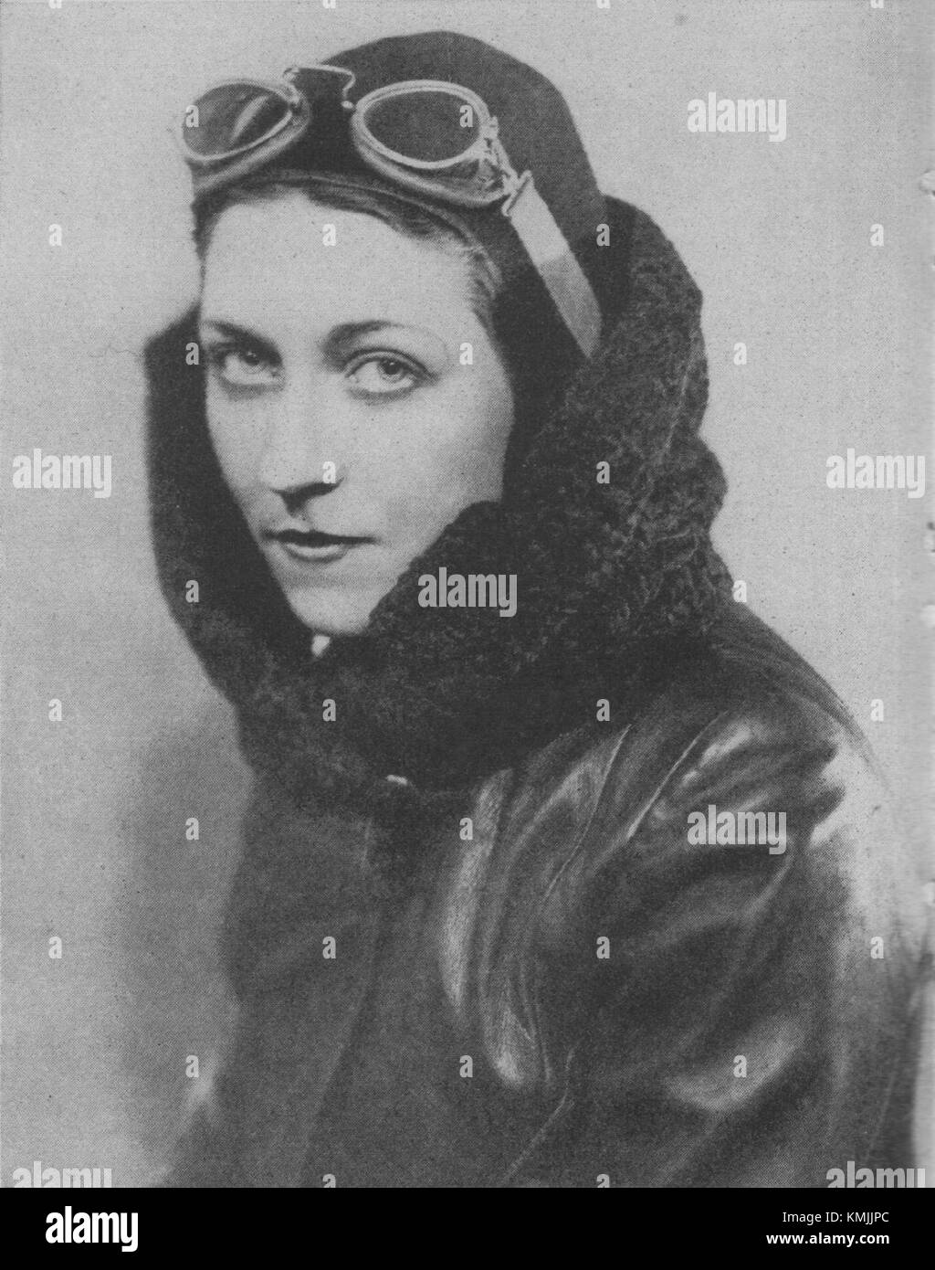 Amy Johnson (Unsere Generation, 1938) Stockfoto
