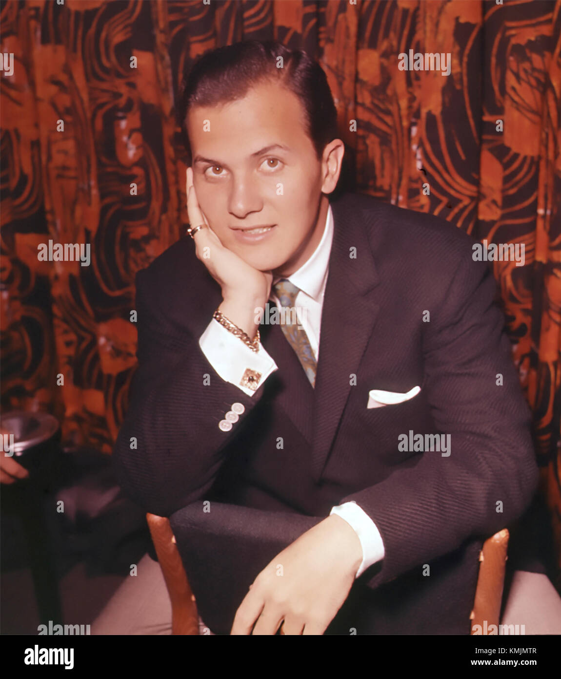 Pat BOONE US-amerikanischer Sänger und Filmschauspieler um 1960. Stockfoto