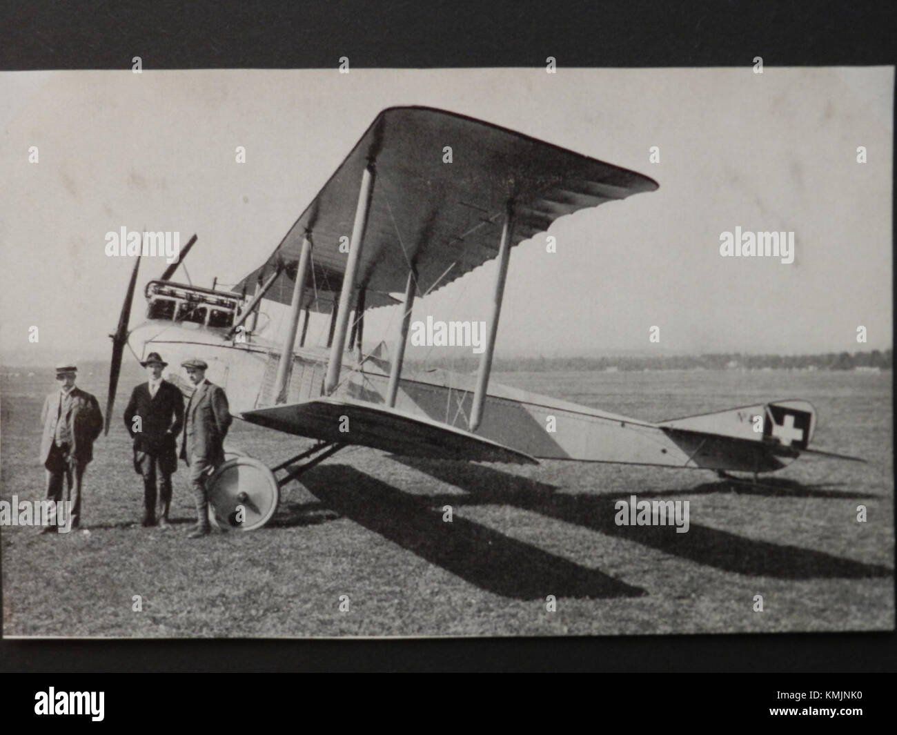Die DH-217 aus dem Jahr 1916 ist ein bedeutendes historisches Objekt, das die technologischen Fortschritte und Designmerkmale des frühen 20. Jahrhunderts veranschaulicht. Stockfoto