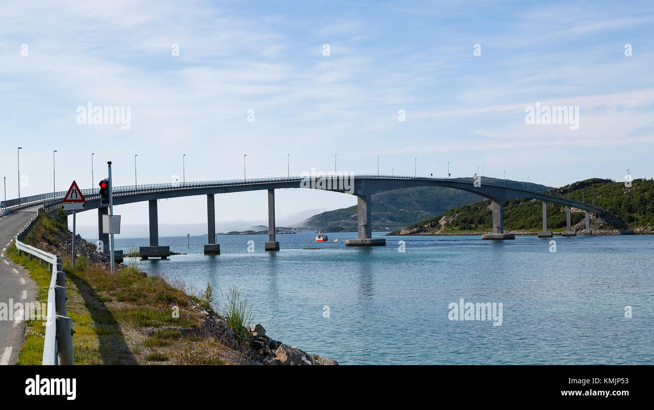 Schöne Landschaft von Norwegen, Skandinavien Stockfoto