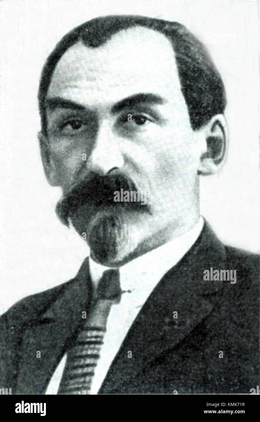 Mykola Skrypnyk war eine politische Schlüsselfigur und Aktivist in der ukrainischen Geschichte, bekannt für seine Beteiligung an der ukrainischen Unabhängigkeitsbewegung und Führung in der frühen Sowjetukraine. Stockfoto