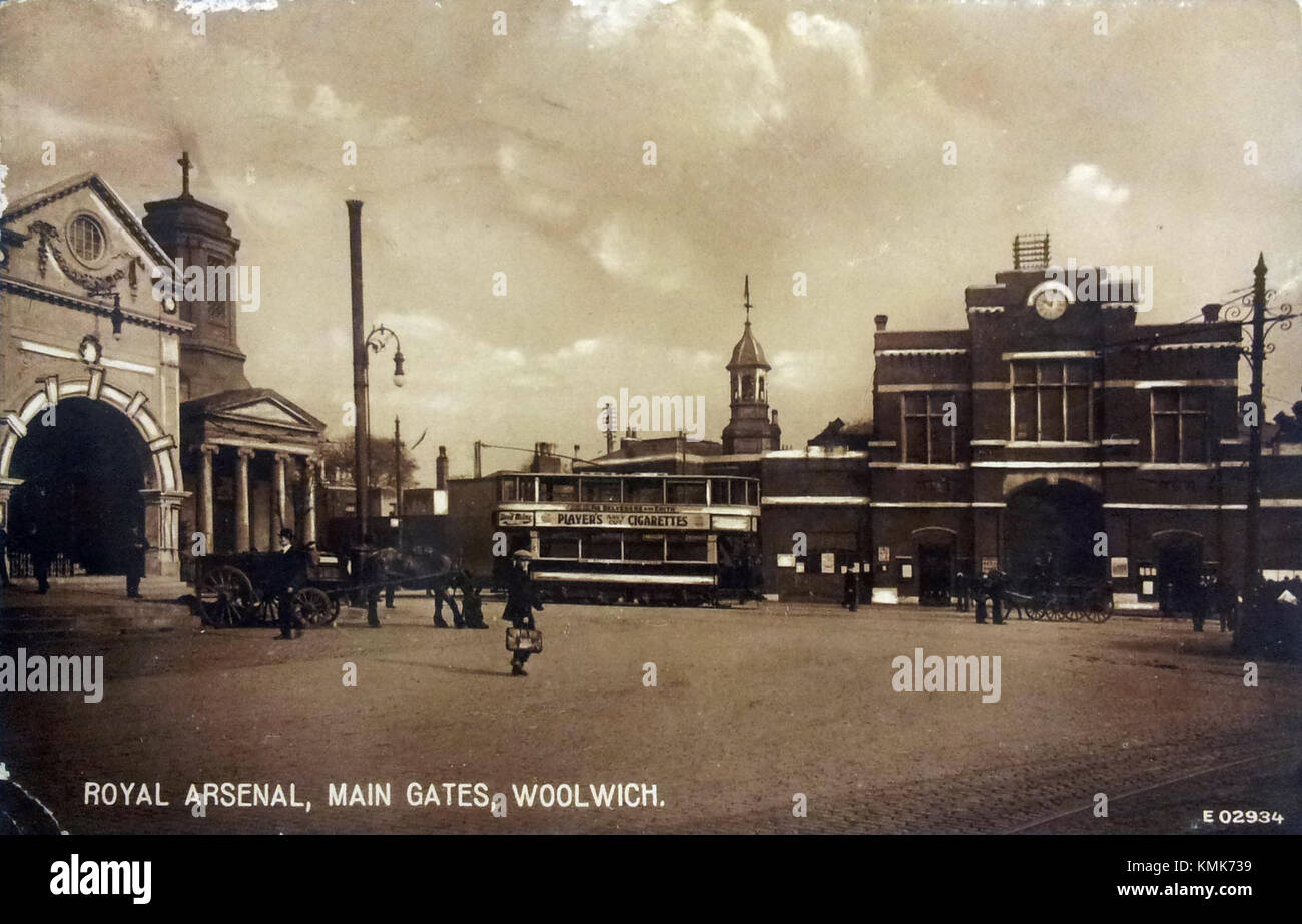 London, Woolwich, Beresford Square (GHC) Stockfoto