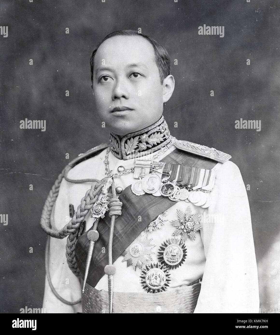 König Vajiravudh (Rama VI) von Siam Stockfotografie Alamy
