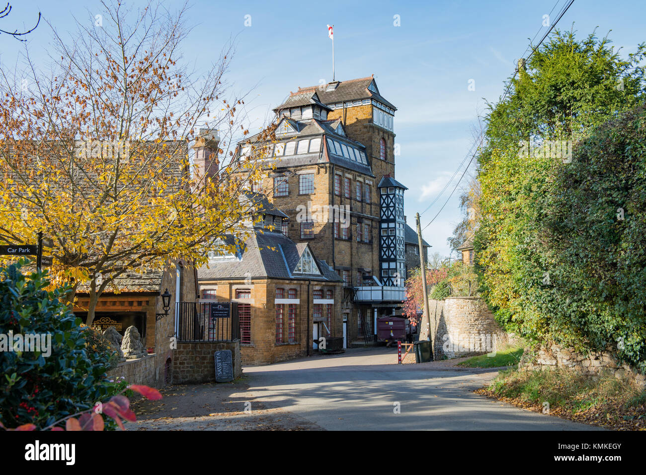 Hook Norton Brauerei, Hook Norton, Oxfordshire, England. UK. Stockfoto