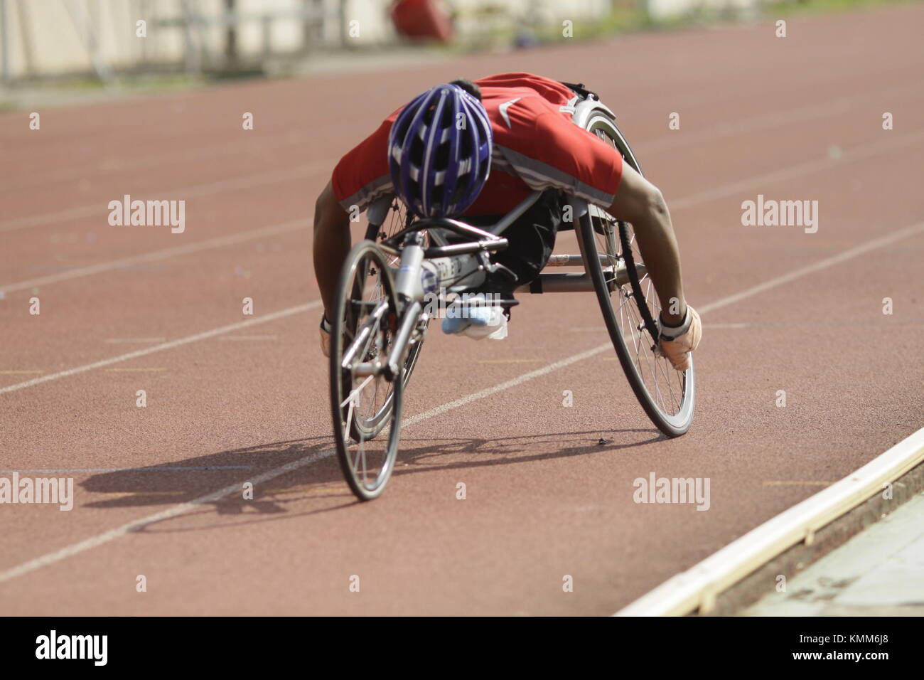 Handdisport , Behindertensport Stockfoto