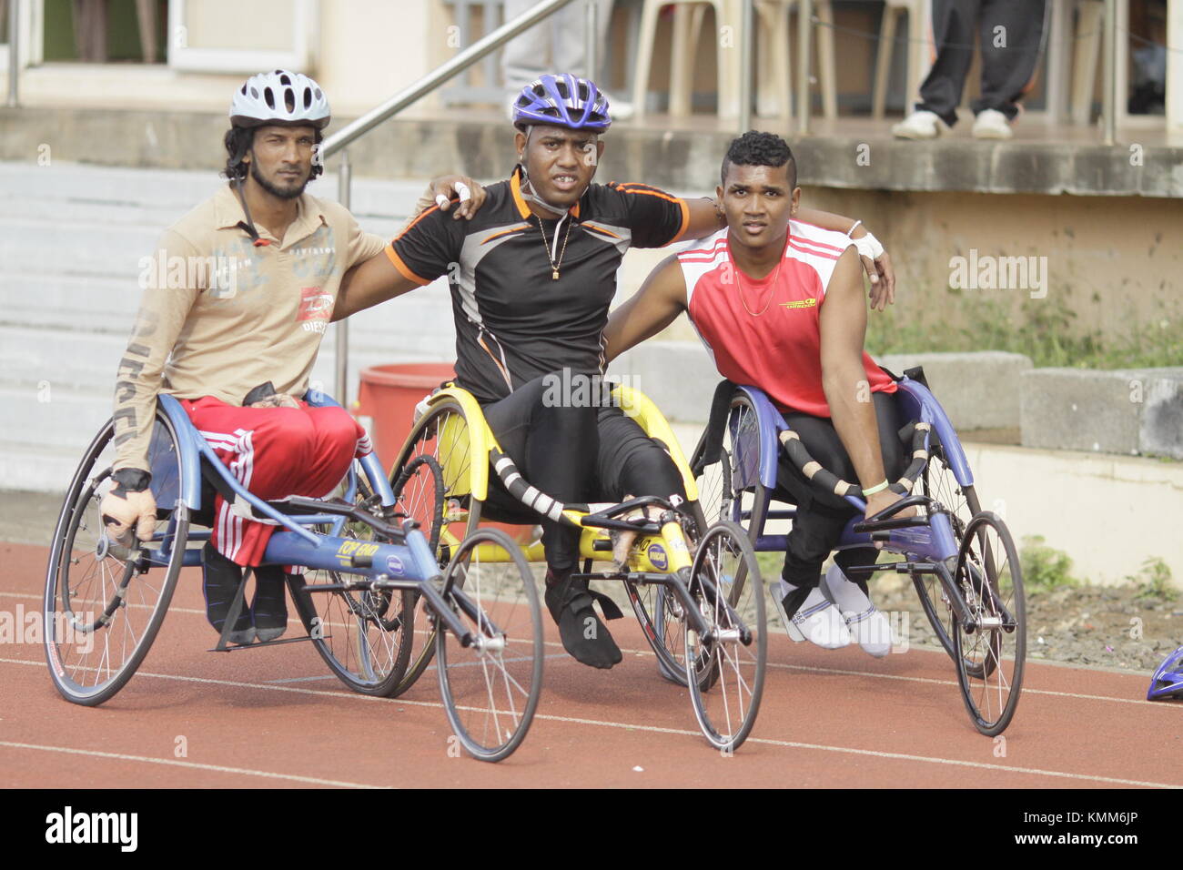 Handdisport , Behindertensport Stockfoto