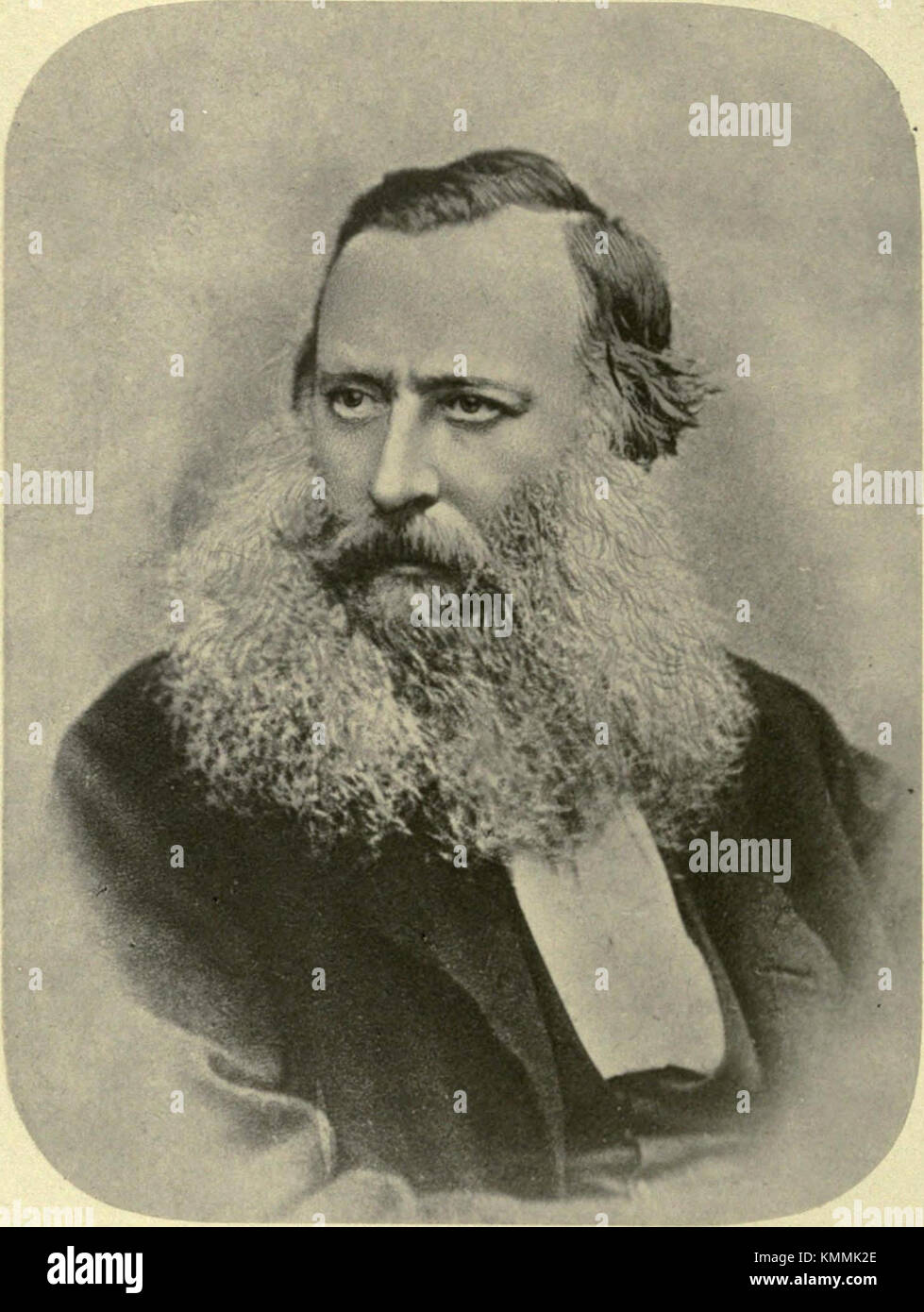 Edward Blyth war ein englischer Zoologe und Ornithologe, der für seine Beiträge zur Erforschung indischer Vögel bekannt war. Er ist bekannt für seine frühen Beschreibungen vieler Arten und seine Arbeit in der Klassifizierung der Vögel in Asien. Stockfoto