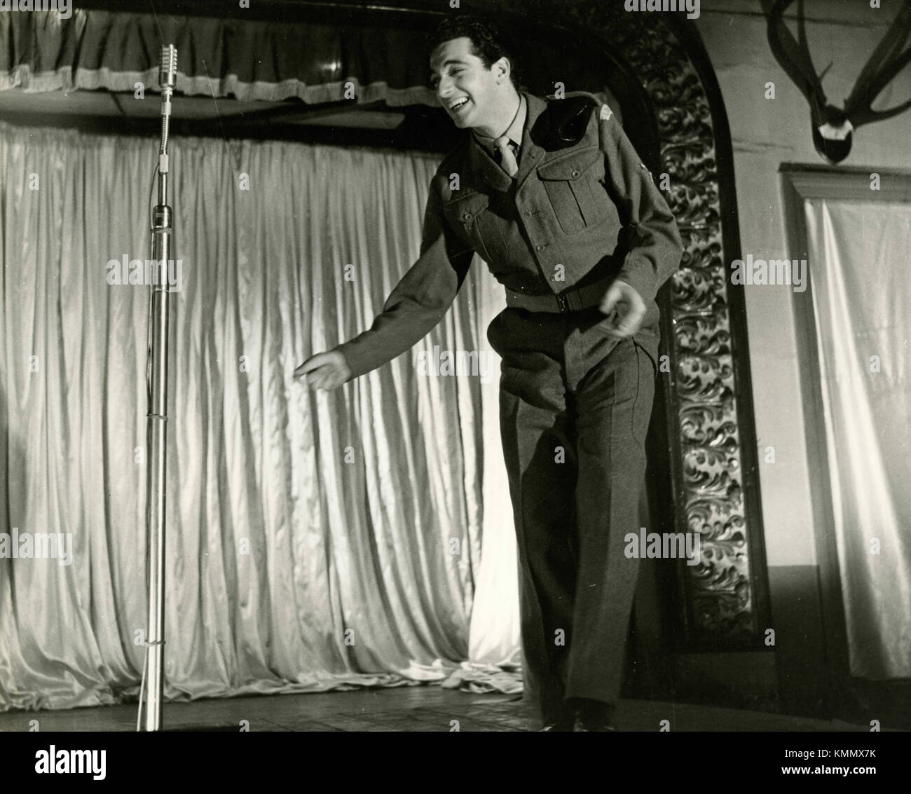 Us-amerikanischer Schauspieler und Sänger Dean Martin, 1950er Jahre Stockfoto